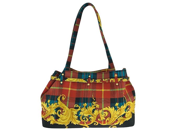 Versace Baumwolltote-Bag Mehrfarben - Ansicht 2