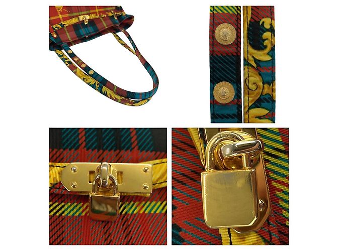 Versace Baumwolltote-Bag Mehrfarben - Ansicht 5