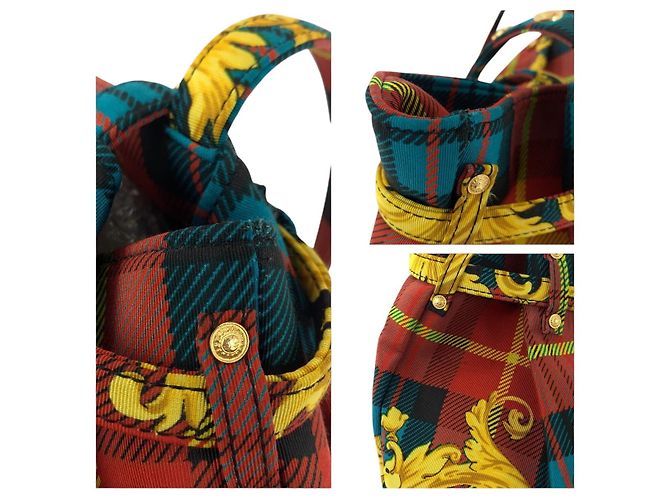 Versace Baumwolltote-Bag Mehrfarben - Ansicht 6