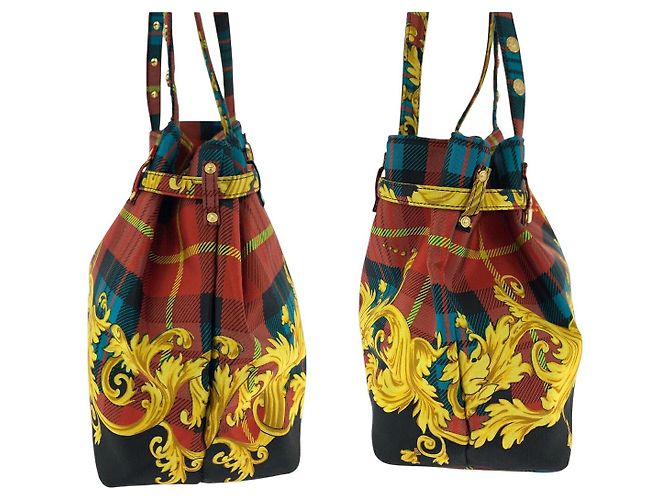Versace Baumwolltote-Bag Mehrfarben - Ansicht 8