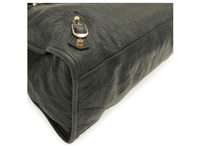 Borsa Balenciaga Classic City Nero - vista 3