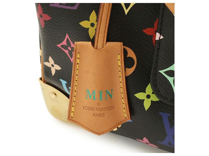 Borsa a mano Louis Vuitton Speedy Nero - vista 5