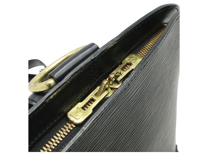Zaino Louis Vuitton Epi Nero - vista 6