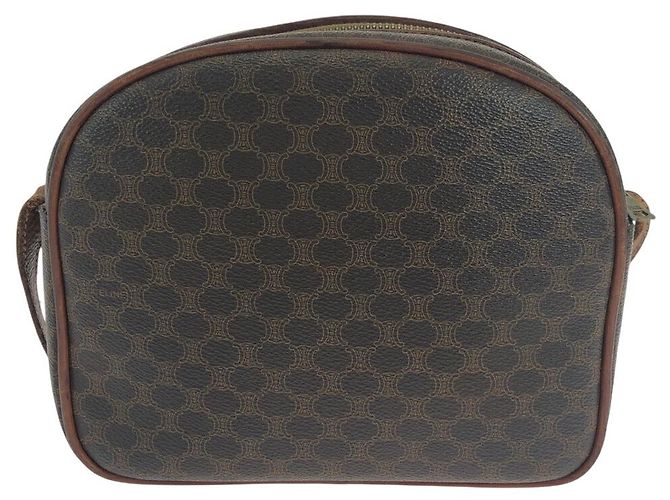 Céline Bolso bandolera Celine Macadam Castaño - vista 2