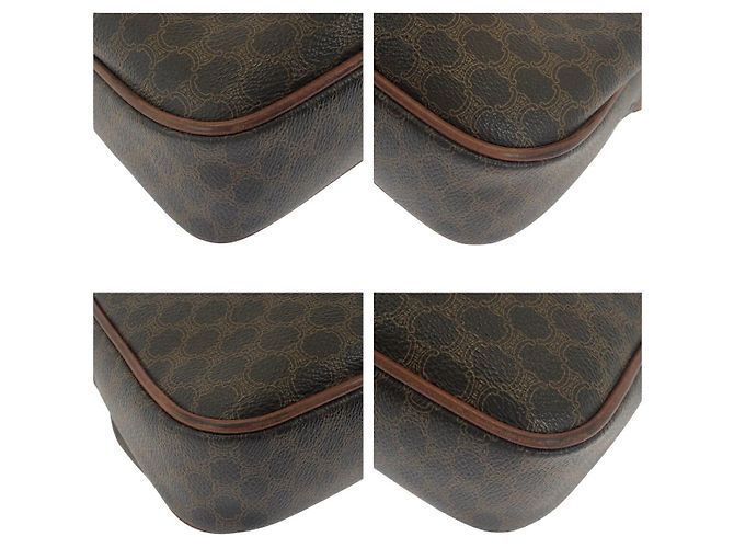Céline Bolso bandolera Celine Macadam Castaño - vista 3
