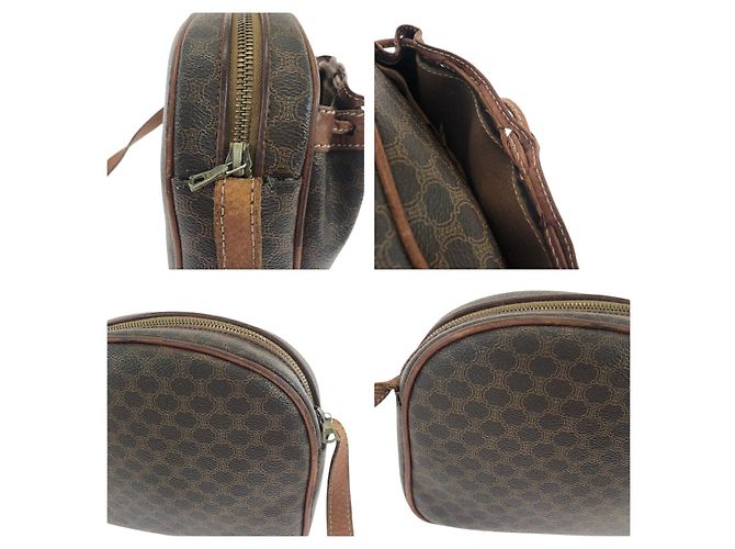 Céline Bolso bandolera Celine Macadam Castaño - vista 6