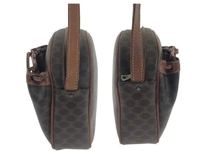 Céline Bolso bandolera Celine Macadam Castaño - vista 8