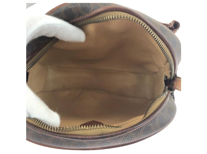 Céline Bolso bandolera Celine Macadam Castaño - vista 9