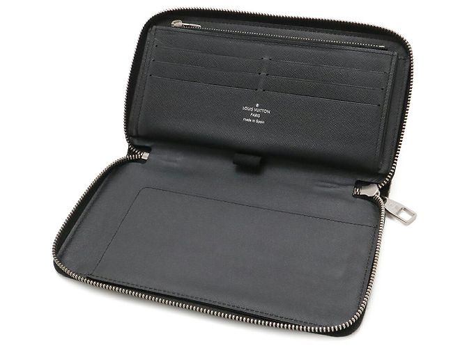 Cartera Larga Louis Vuitton Zippy Organizer Negro - vista 6