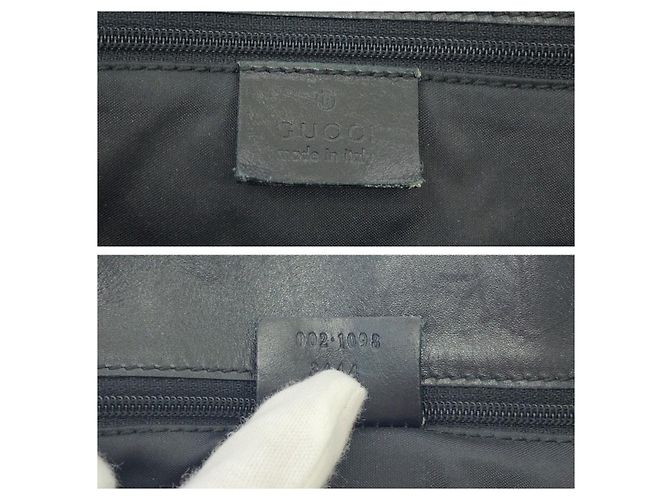 Gucci Tote Bag Schwarz Stoff - Ansicht 4