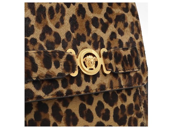 Versace Medusa Leopard Schultertasche Mehrfarben - Ansicht 9