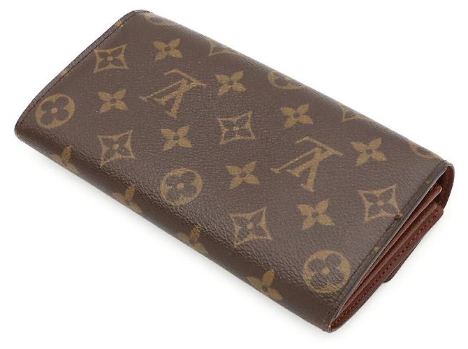 Tarjetero Monogram Louis Vuitton Castaño - vista 2