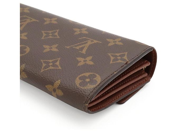 Tarjetero Monogram Louis Vuitton Castaño - vista 3