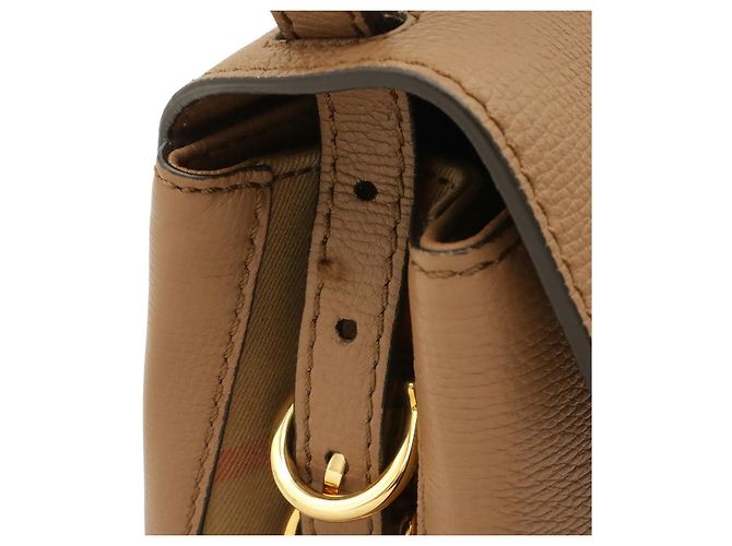 Borsa Burberry House Check Marrone Beige - vista 5