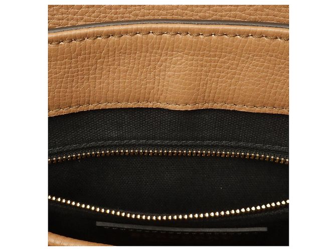 Borsa Burberry House Check Marrone Beige - vista 8