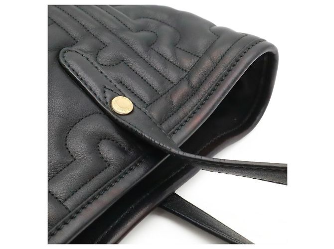 Bulgari Borsa Tote Bvlgari Parentesi Nero - vista 7