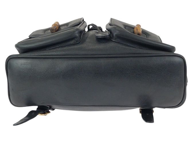 Mochila Gucci Bamboo Negro - vista 10