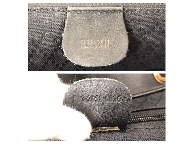 Mochila Gucci Bamboo Negro - vista 4