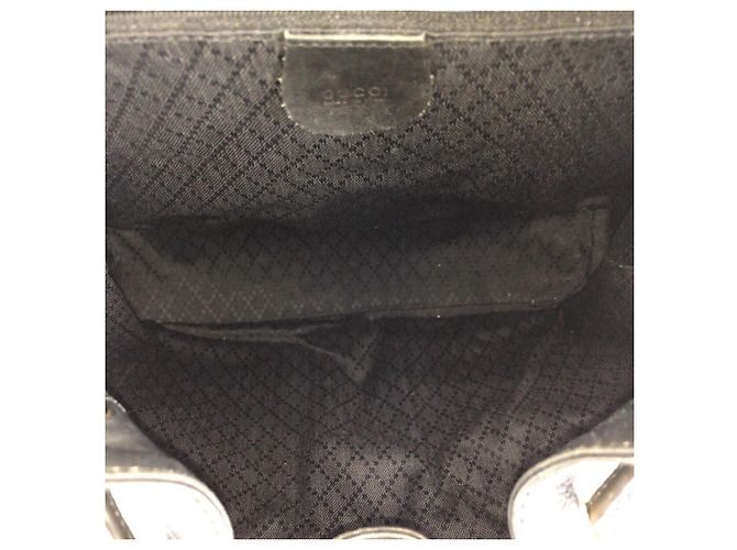 Mochila Gucci Bamboo Negro - vista 9