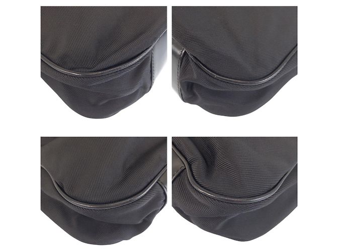 Sac à épaule Gucci Bamboo Noir - vue 3