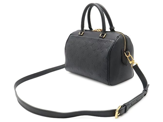 Louis Vuitton Speedy Bandouliere 25 Nero - vista 2