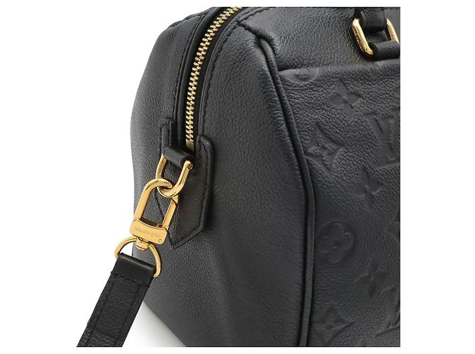 Louis Vuitton Speedy Bandouliere 25 Nero - vista 8