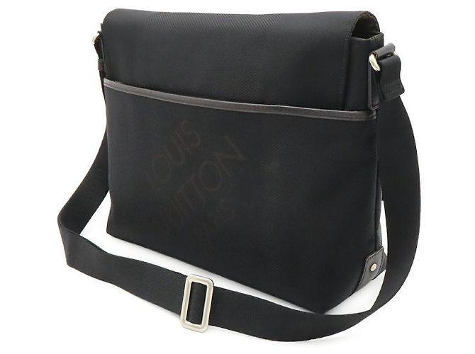 Sac Messager Louis Vuitton Damier Geant Noir - vue 2
