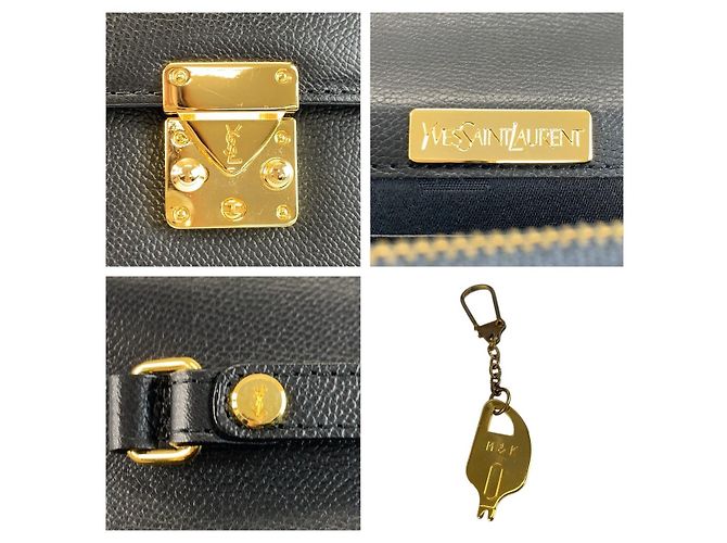 Autre Marque Clutch Yves Saint Laurent Nero - vista 3