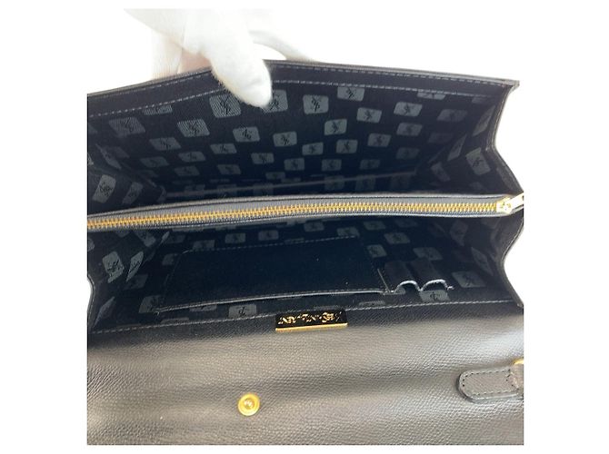 Autre Marque Clutch Yves Saint Laurent Nero - vista 8