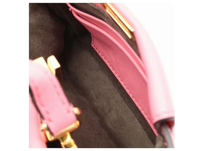 Fendi Micro Peekaboo Handtasche Pink - Ansicht 8