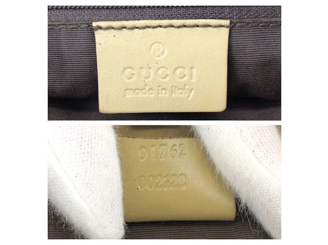 Gucci GG Canvas Schultertasche Braun Beige - Ansicht 4