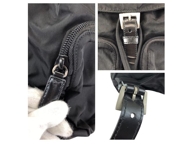 Mochila Prada Tessuto Preto - vista 5