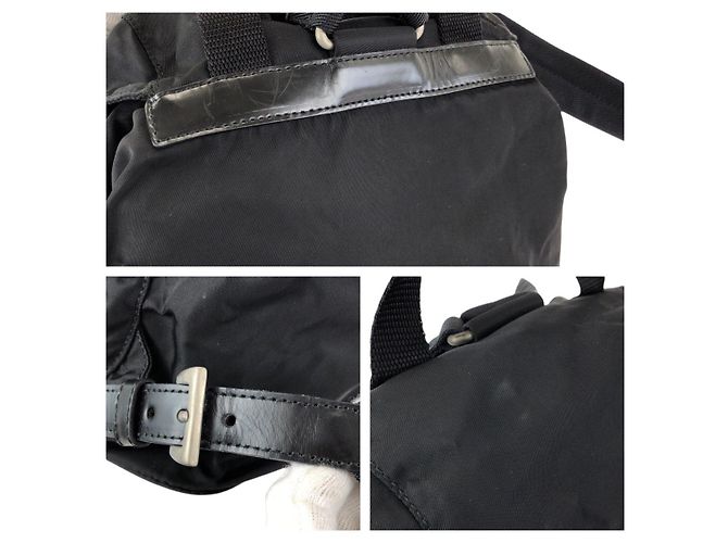 Mochila Prada Tessuto Preto - vista 6