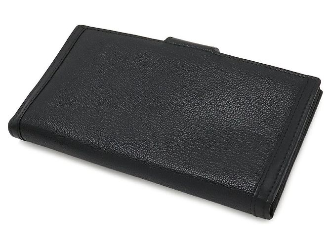 Bulgari Portafoglio lungo Bvlgari Doppio Tondo Nero - vista 2