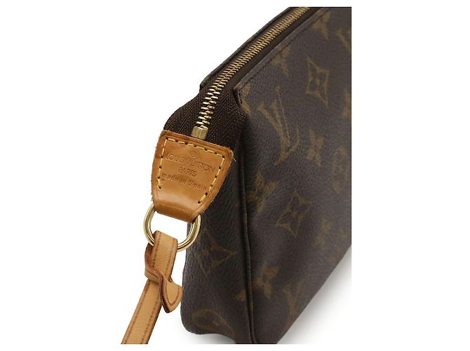 Pouch accessori Louis Vuitton Marrone - vista 5
