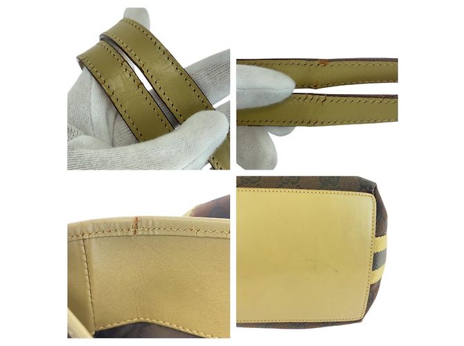 Borsa Tote Gucci GG Canvas Multicolore - vista 5