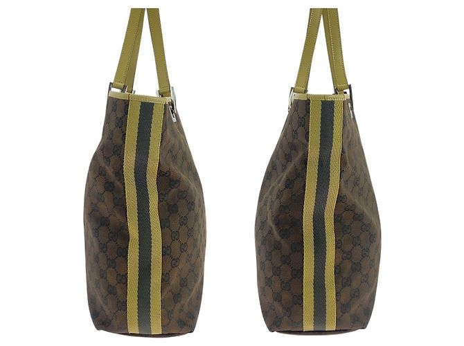 Borsa Tote Gucci GG Canvas Multicolore - vista 8