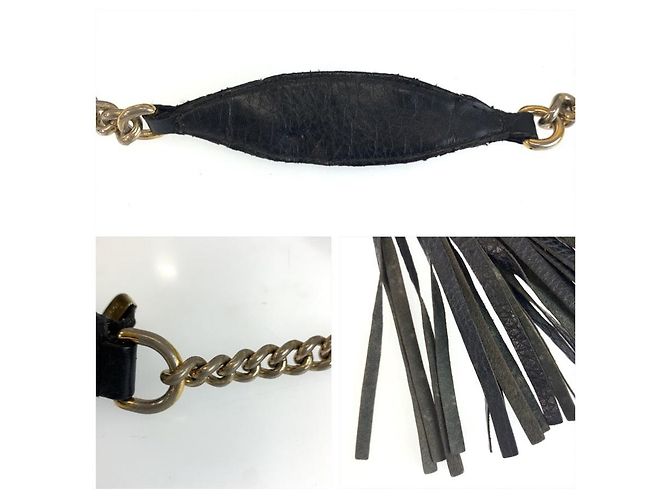 Gucci Soho Chain Schultertasche Schwarz - Ansicht 6