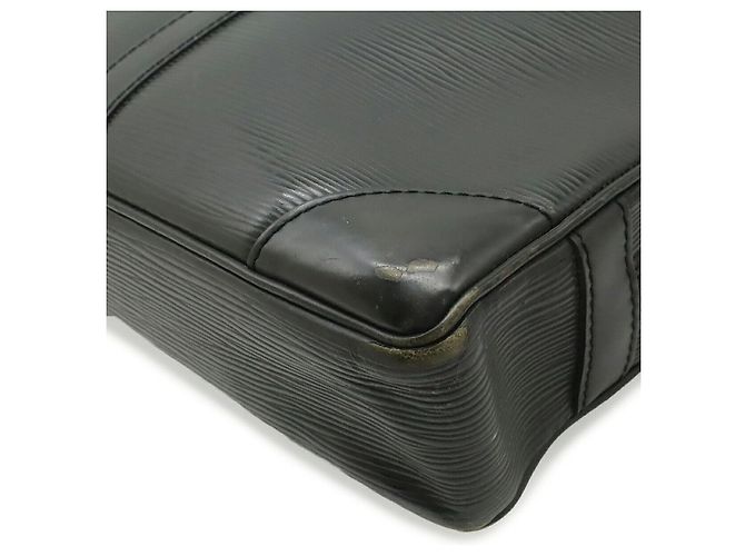 Louis Vuitton Porte Documents Voyage Nero - vista 3