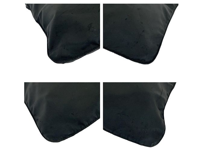 Sac à épaule Prada Tessuto Noir - vue 3