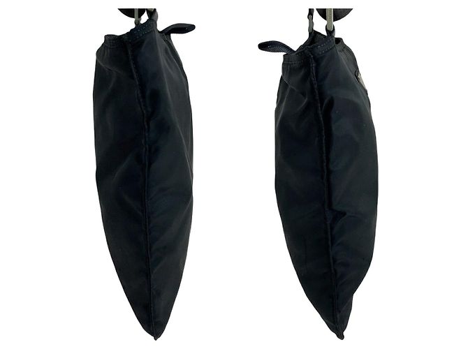 Sac à épaule Prada Tessuto Noir - vue 8