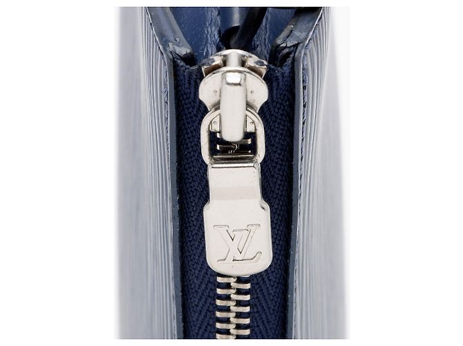 Louis Vuitton Vintage Epi Leather Pochette Accessoires Bleu - vue 10