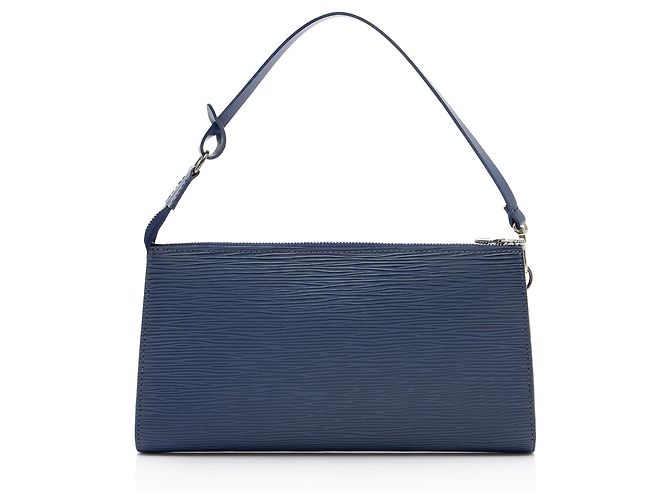 Louis Vuitton Vintage Epi Leather Pochette Accessoires Bleu - vue 3