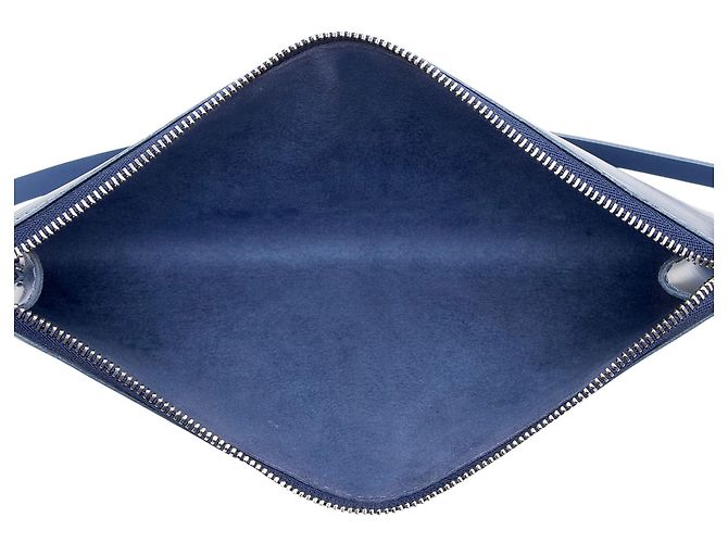 Louis Vuitton Vintage Epi Leather Pochette Accessoires Bleu - vue 7