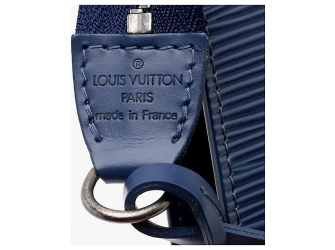 Louis Vuitton Vintage Epi Leather Pochette Accessoires Bleu - vue 8