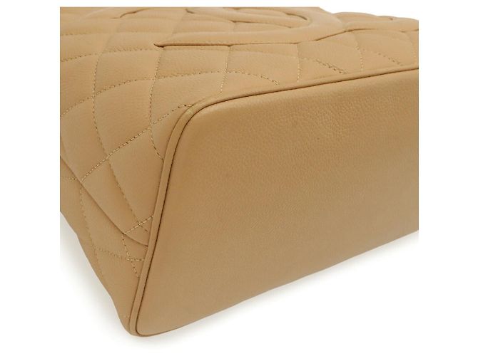 Borsa Chanel Matelasse Reissue Tote Marrone Beige - vista 3