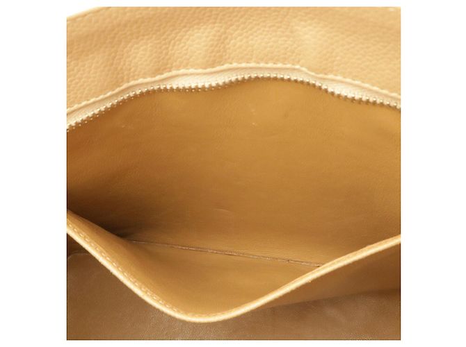 Borsa Chanel Matelasse Reissue Tote Marrone Beige - vista 9