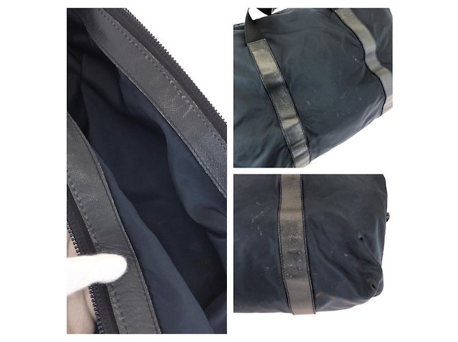 Bolsa de Viagem Boston Prada Azul - vista 6