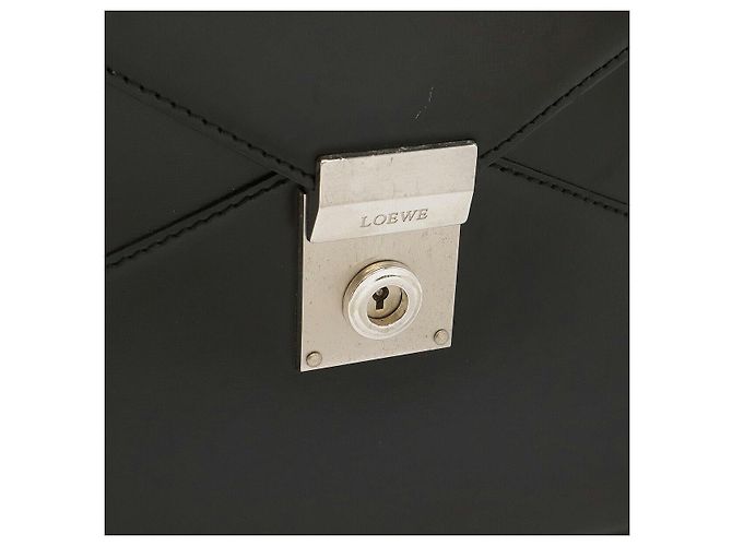 Borsetta Loewe Anagram Diplomatico Nero - vista 5