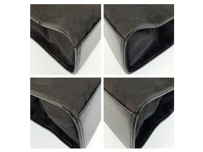 Borsa Gucci Jackie Jumbo GG Nero - vista 4